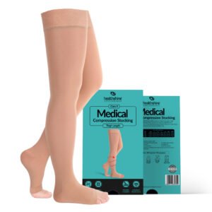 HS511 Anti Embolism/DVT Stocking Thigh Length | Sizes S, M, L, XL, XXL available | ISO & CE Certified