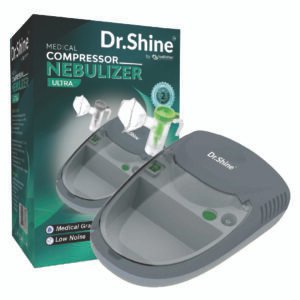 Ultra Medical Compressor Nebulizer by Dr. Shine | 2 Year Warranty | ISO & EMC Certified