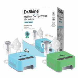 Ultra Pro Medical Compressor Nebulizer with Timer by Dr. Shine | 2 Year Warranty | ISO Certified